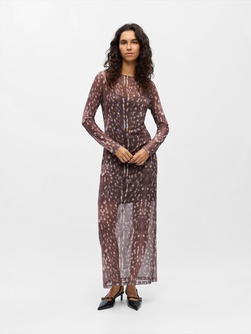 Robe 'OBJMONTANA' OBJECT en marron : devant