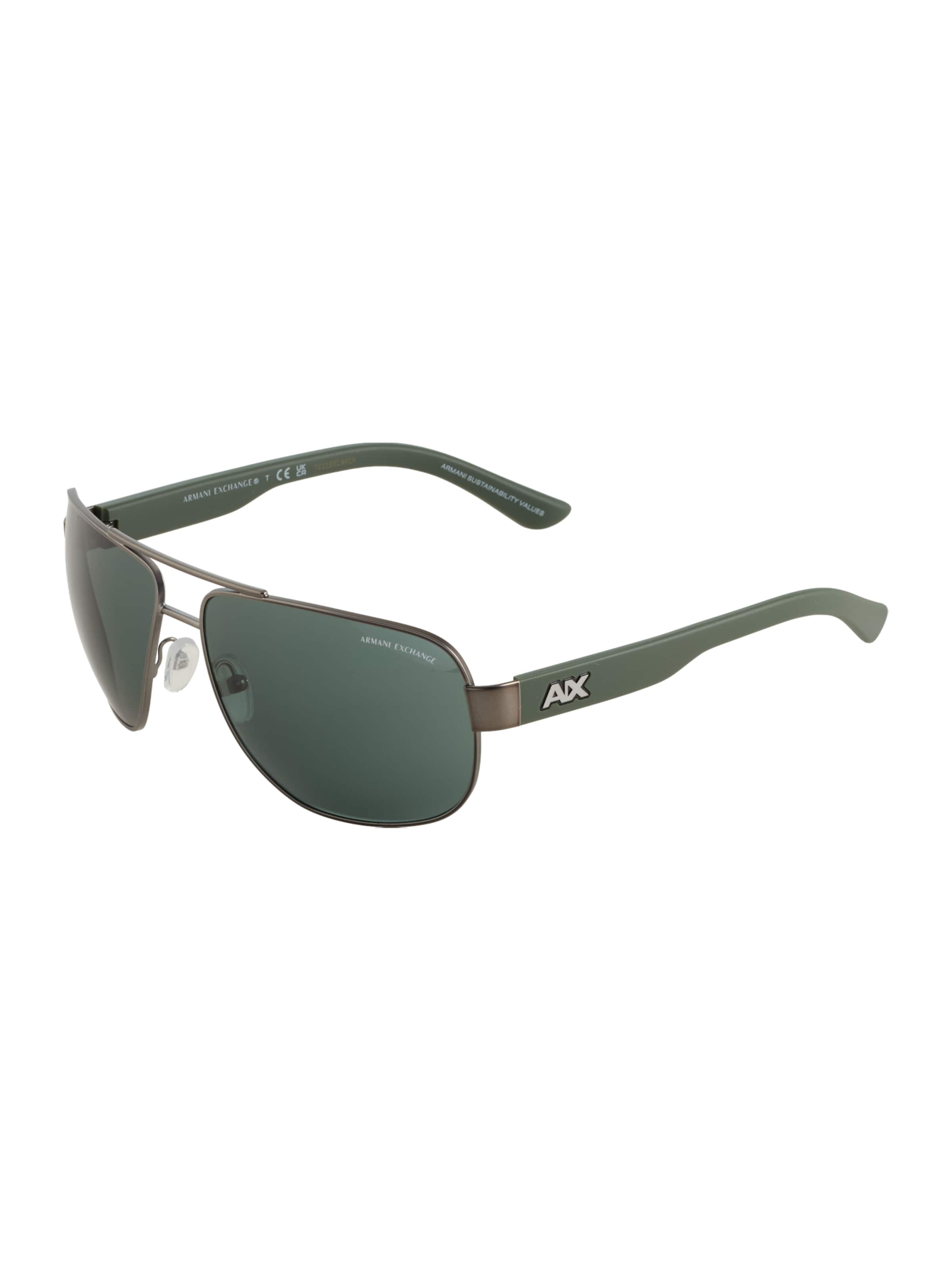 ARMANI EXCHANGE Okulary przeciwsłoneczne '0AX2012S' w kolorze szary: przód