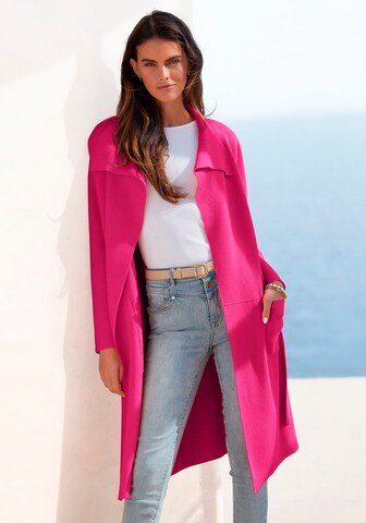 LASCANA Between-Seasons Coat in Pink: front