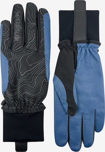 KESSLER Fingerhandschuhe in blau / schwarz, Produktansicht