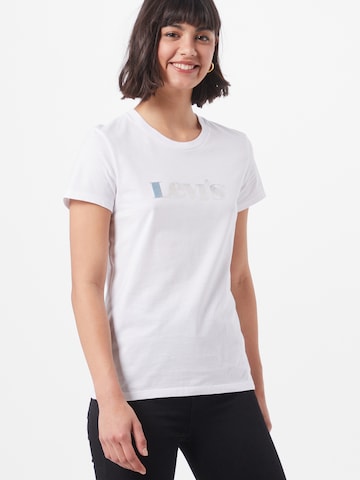 LEVI'S ® T-Shirt 'The Perfect' in Weiß: predná strana
