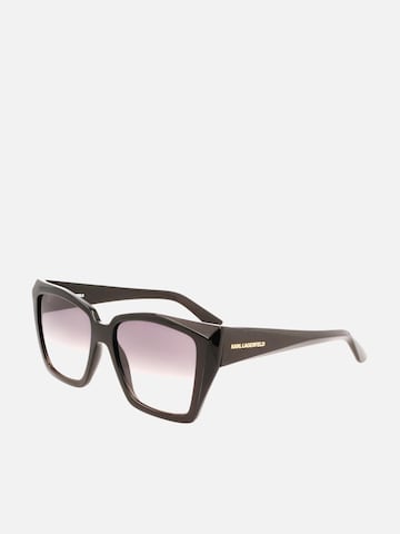 Karl Lagerfeld Sunglasses in Black: front