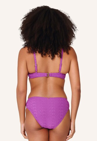 LingaDore Balconette Bikini top in Purple