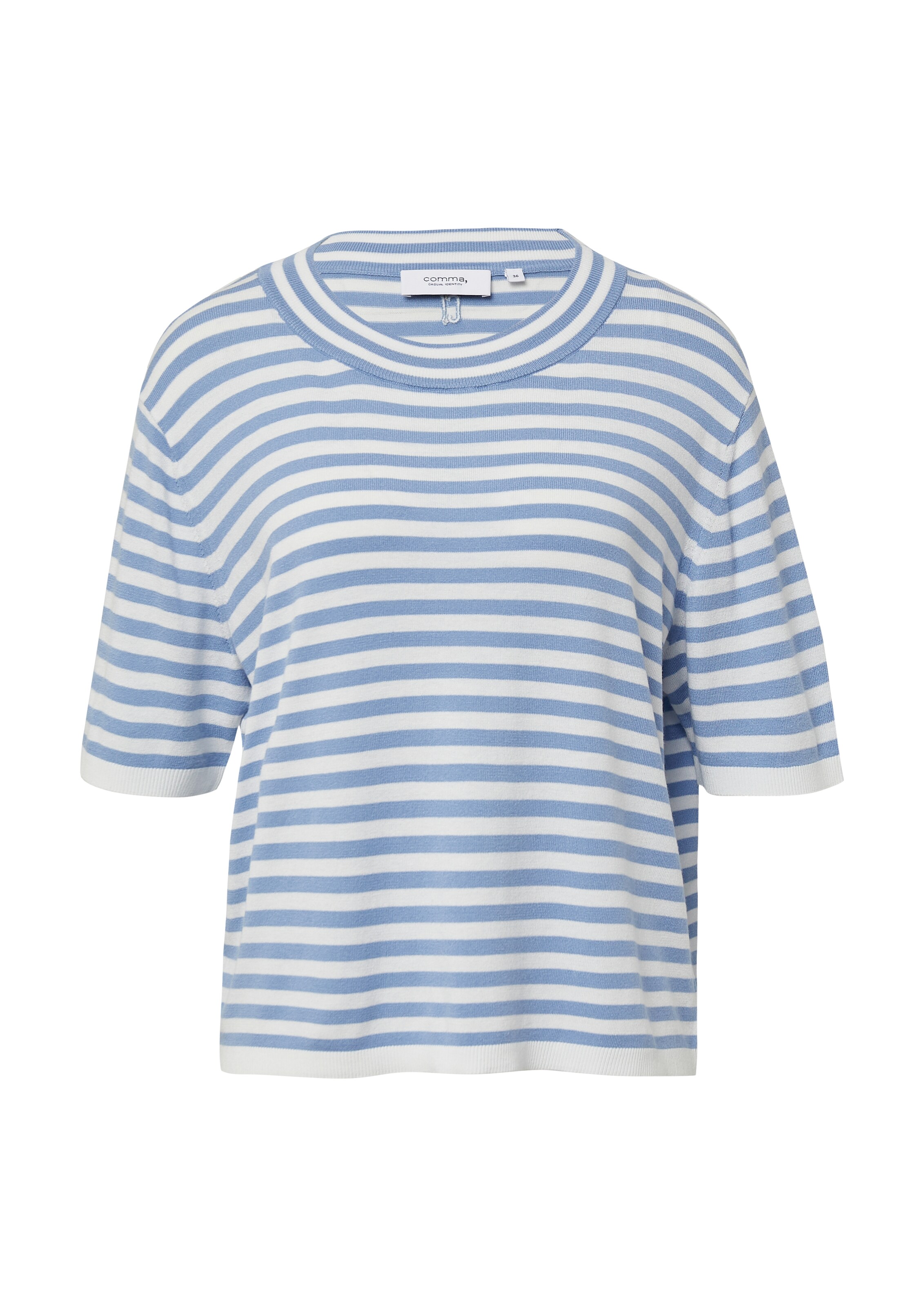 comma casual identity Sweater in Blue: front