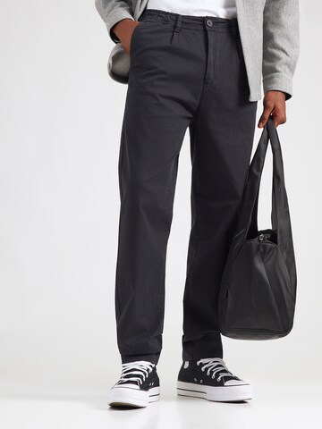 Casual Friday - Slimfit Pantalón plisado 'CFBUCHAN' en azul: frente