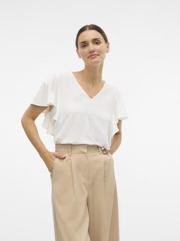 VERO MODA Bluse 'Alva' in Weiß: Vorderseite