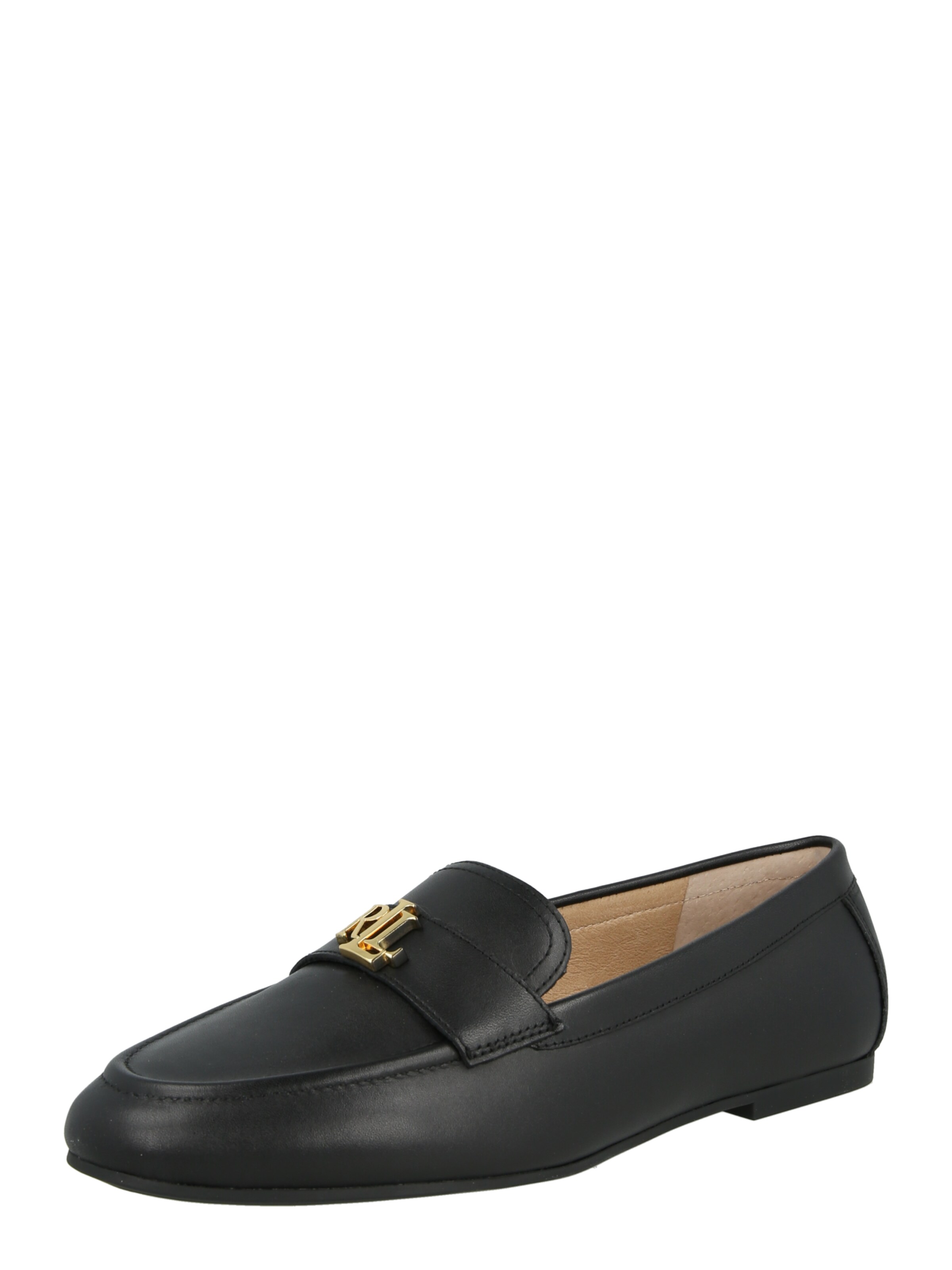 Lauren Ralph Lauren Slipper i sort: forside
