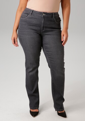 Aniston Slim fit Jeans in Grey: front