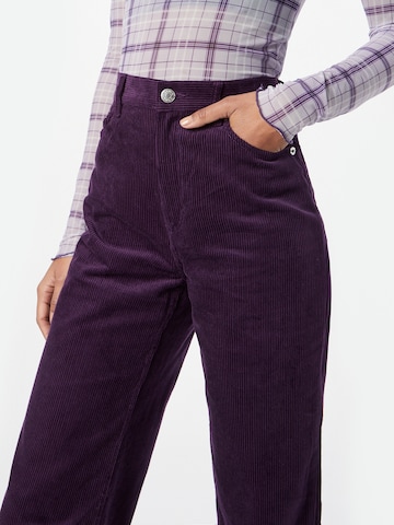 Monki Regular Pants in Purple