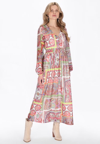 usha FESTIVAL - Vestido 'Festival' em branco: frente