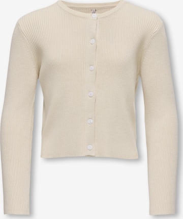 ONLY GIRLS Neuletakki 'KOGNatascha' värissä beige: etupuoli