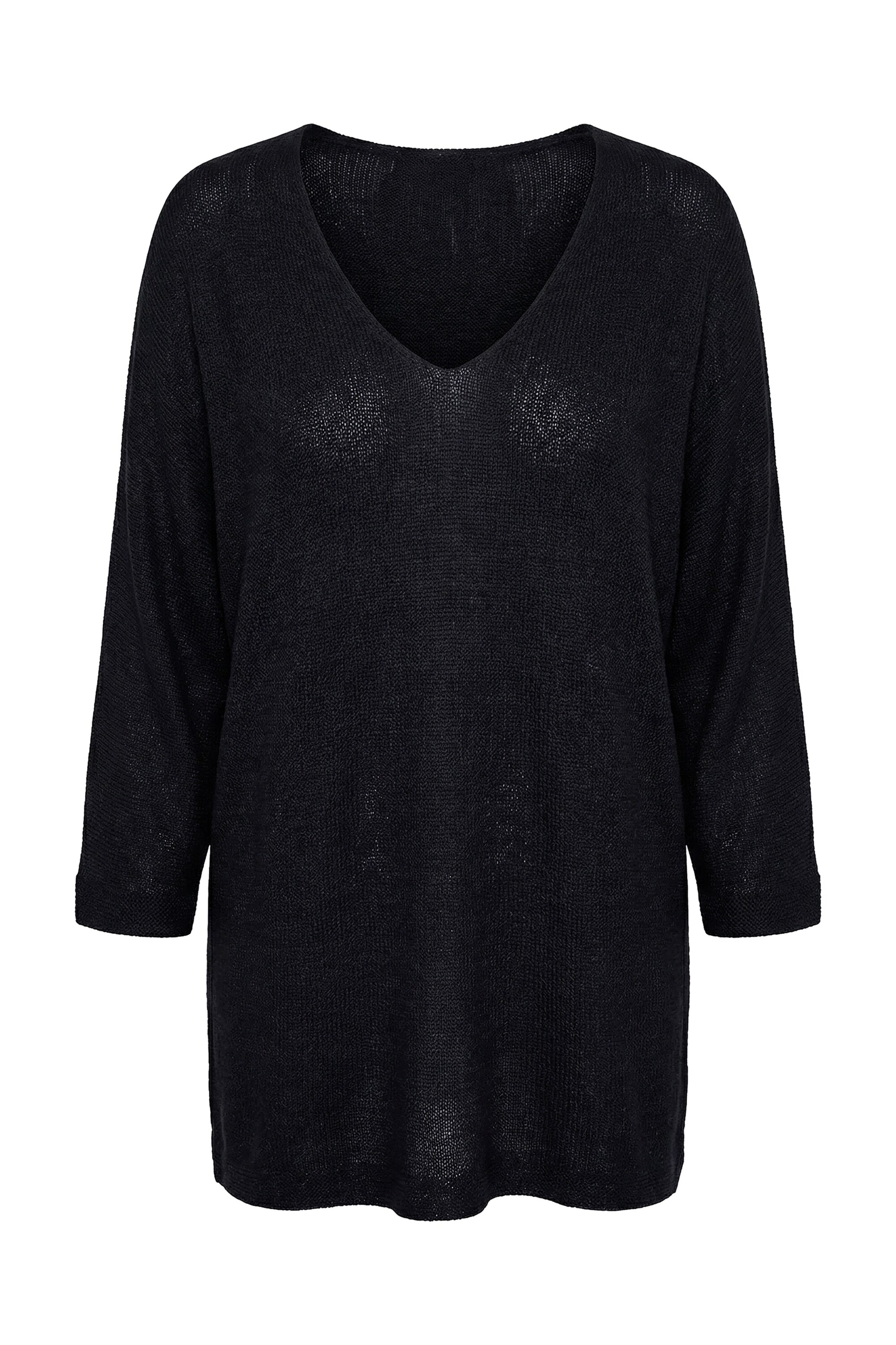 MIAMODA Pullover in Schwarz: Vorderseite