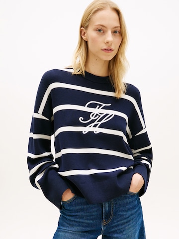 TOMMY HILFIGER Trui in Blauw: voorkant
