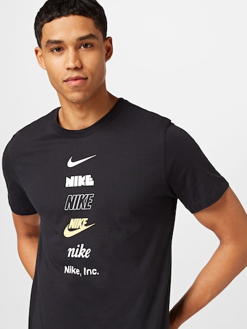 Nike Sportswear T-Shirt in Schwarz