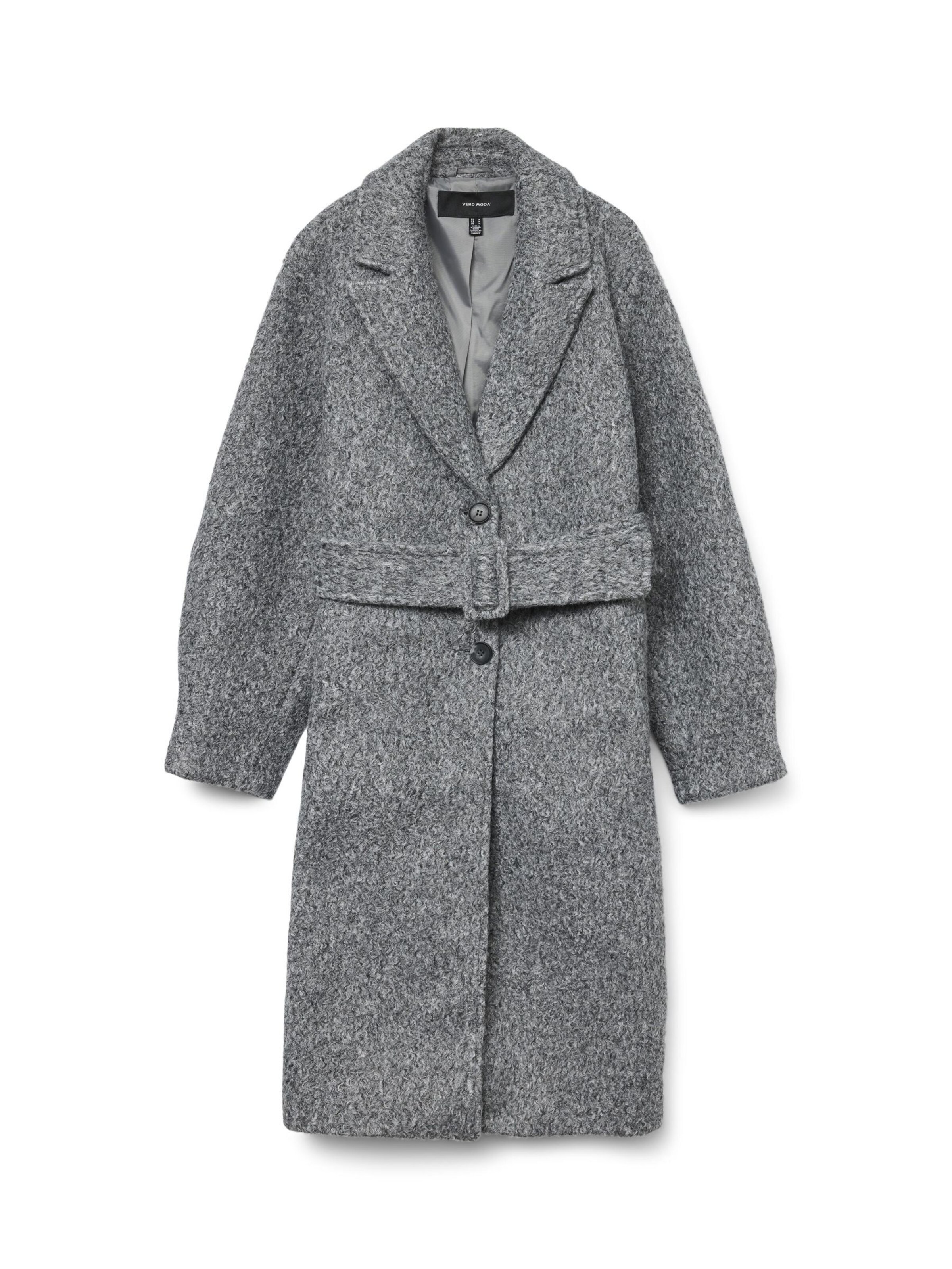 Manteau mi-saison VERO MODA en gris : devant