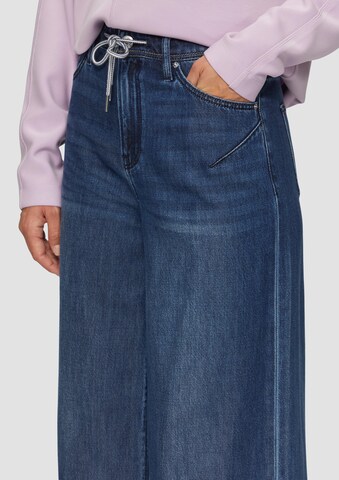 s.Oliver Wide Leg Jeans in Blau