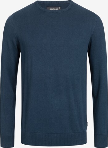 INDICODE JEANS Pullover 'Benjamin' in Blau: predná strana