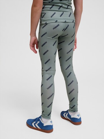 Hummel Skinny Sportsbukser 'Silje' i grøn