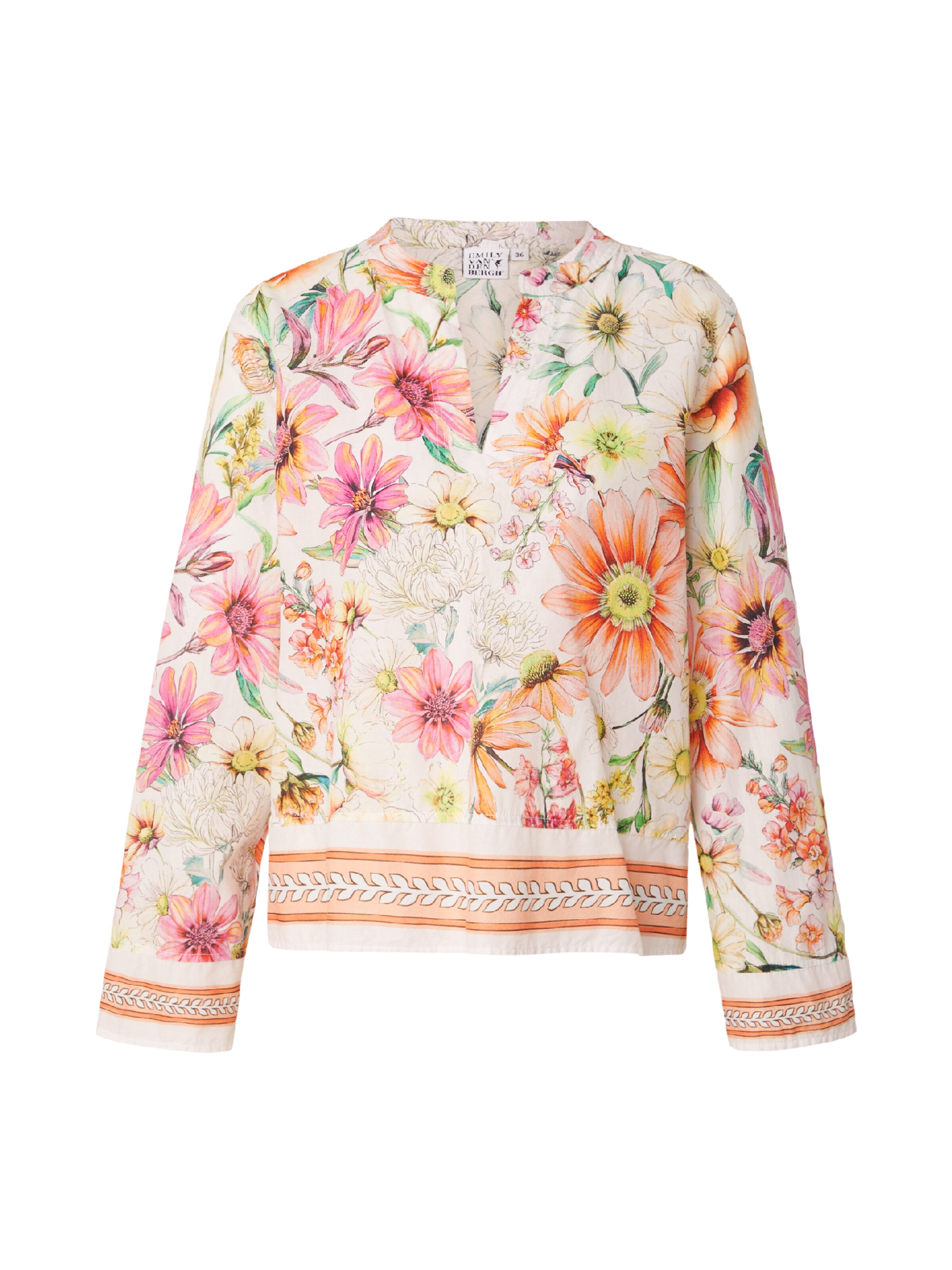 Emily Van Den Bergh Pusero värissä valkoinen: etupuoli