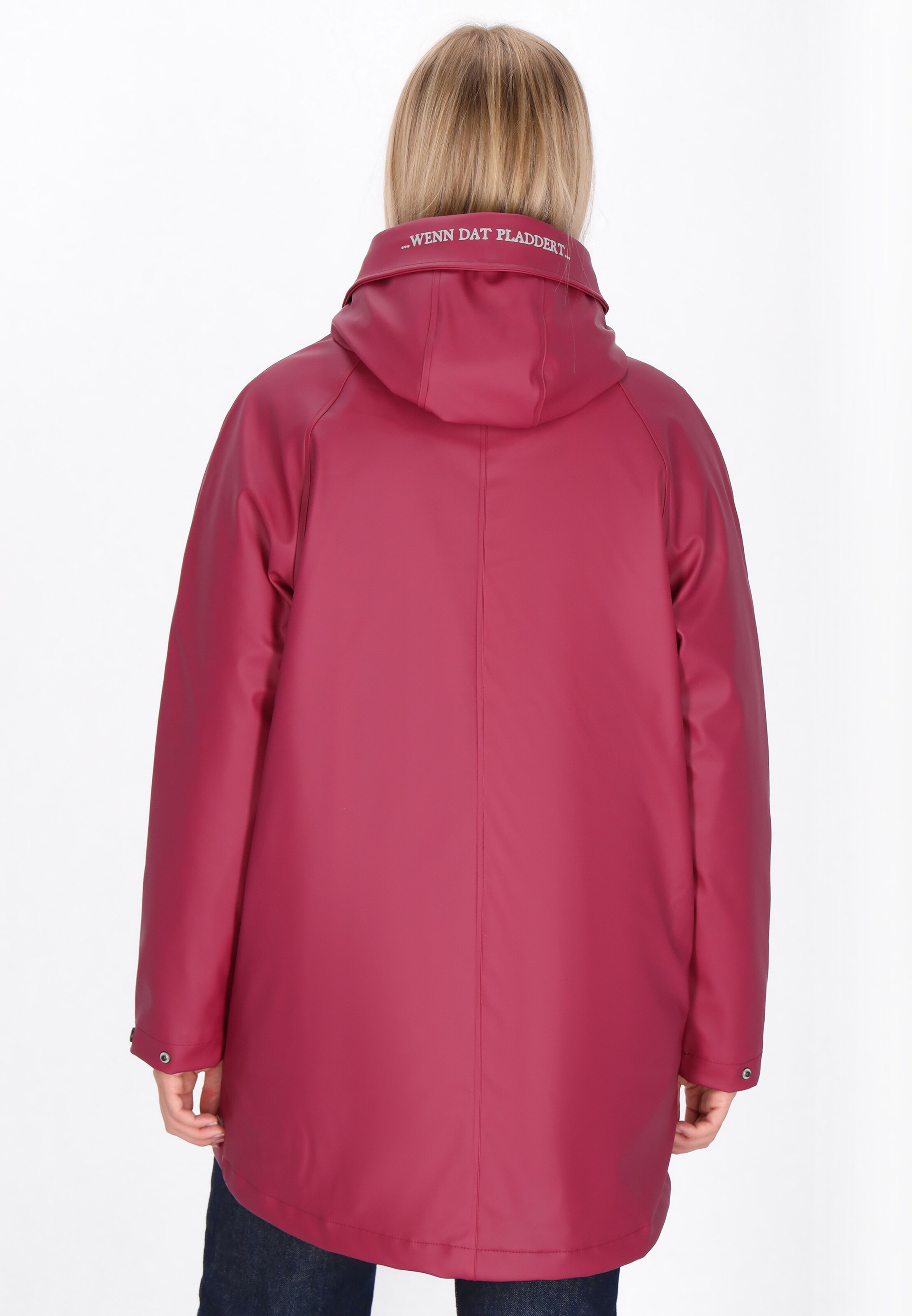 Schmuddelwedda - Chaqueta de entretiempo en rojo