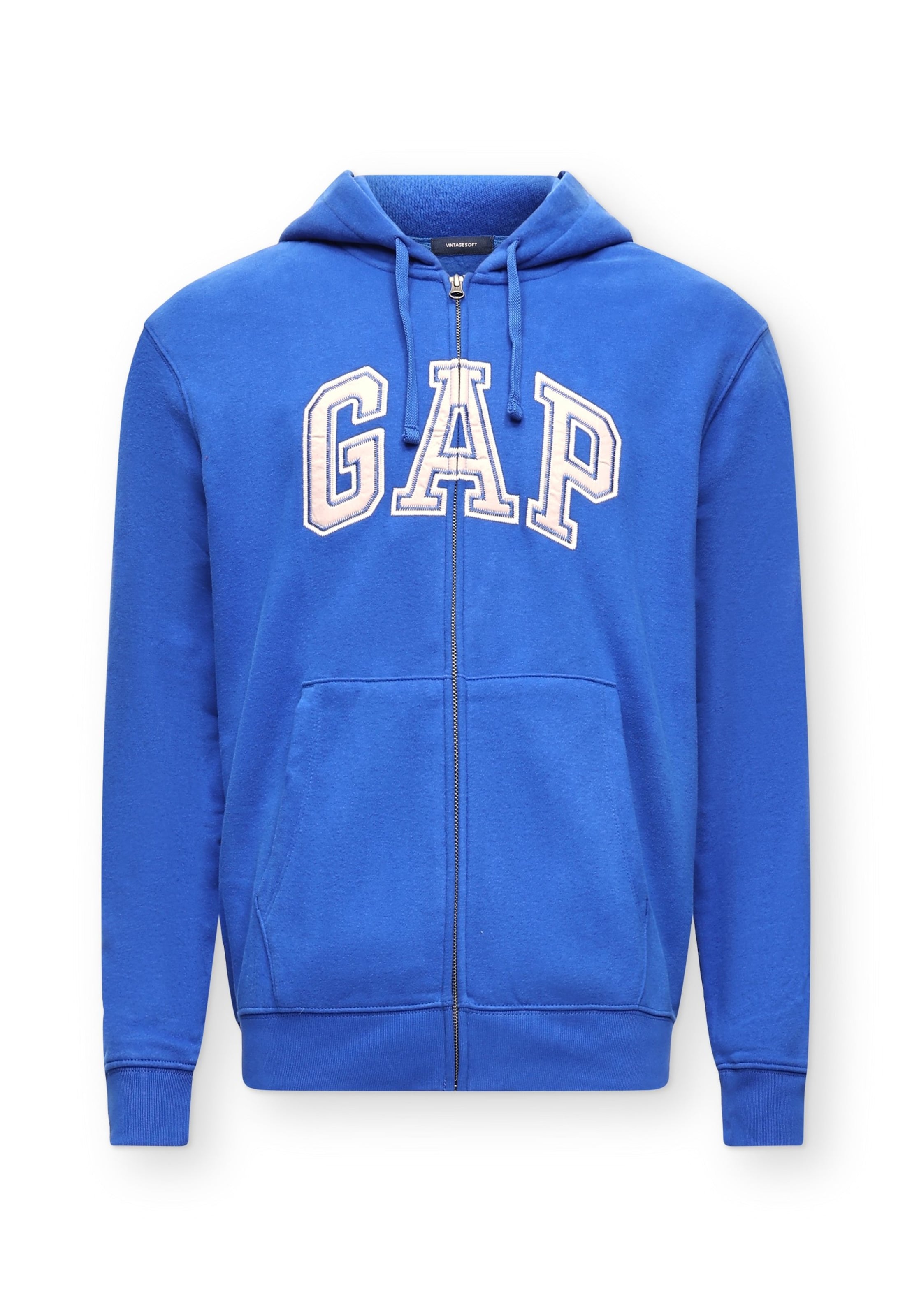 GAP Кофта на молнии в Синий: спереди