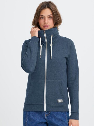 Oxmo Sweatjacke ' OXBITTA SWEAT ' in Blau