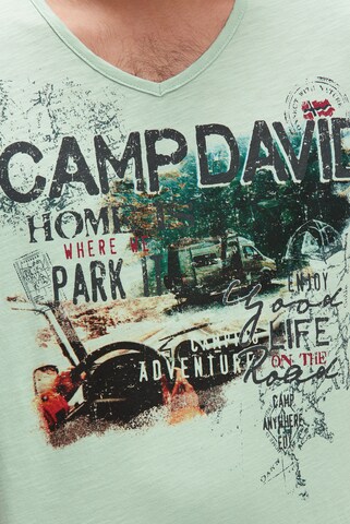 CAMP DAVID Shirt in Green