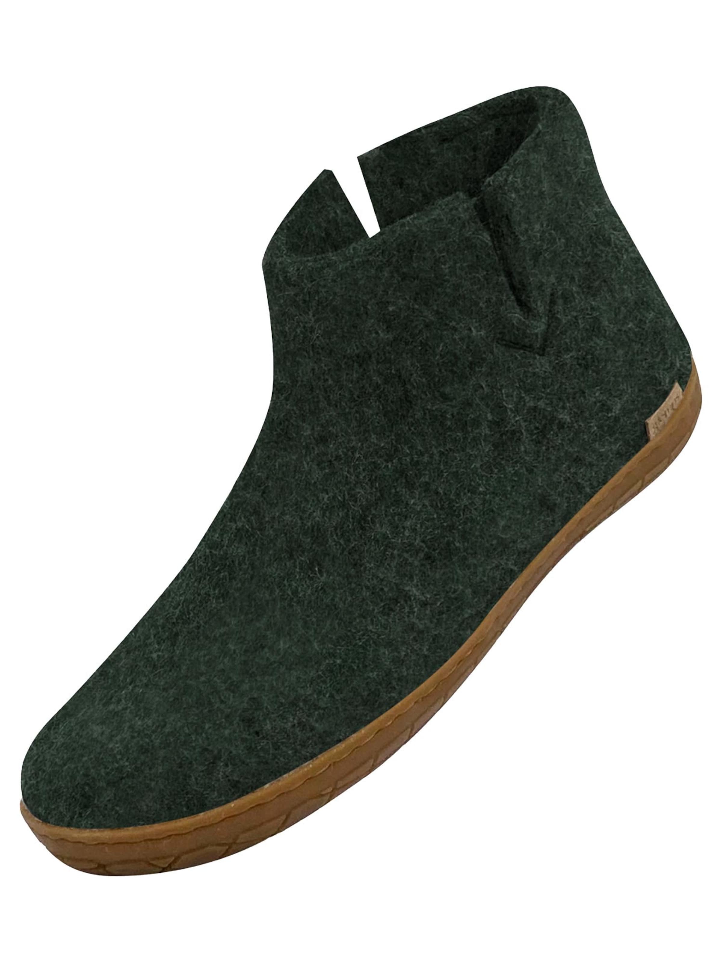Glerups Mules 'Honey' in Green