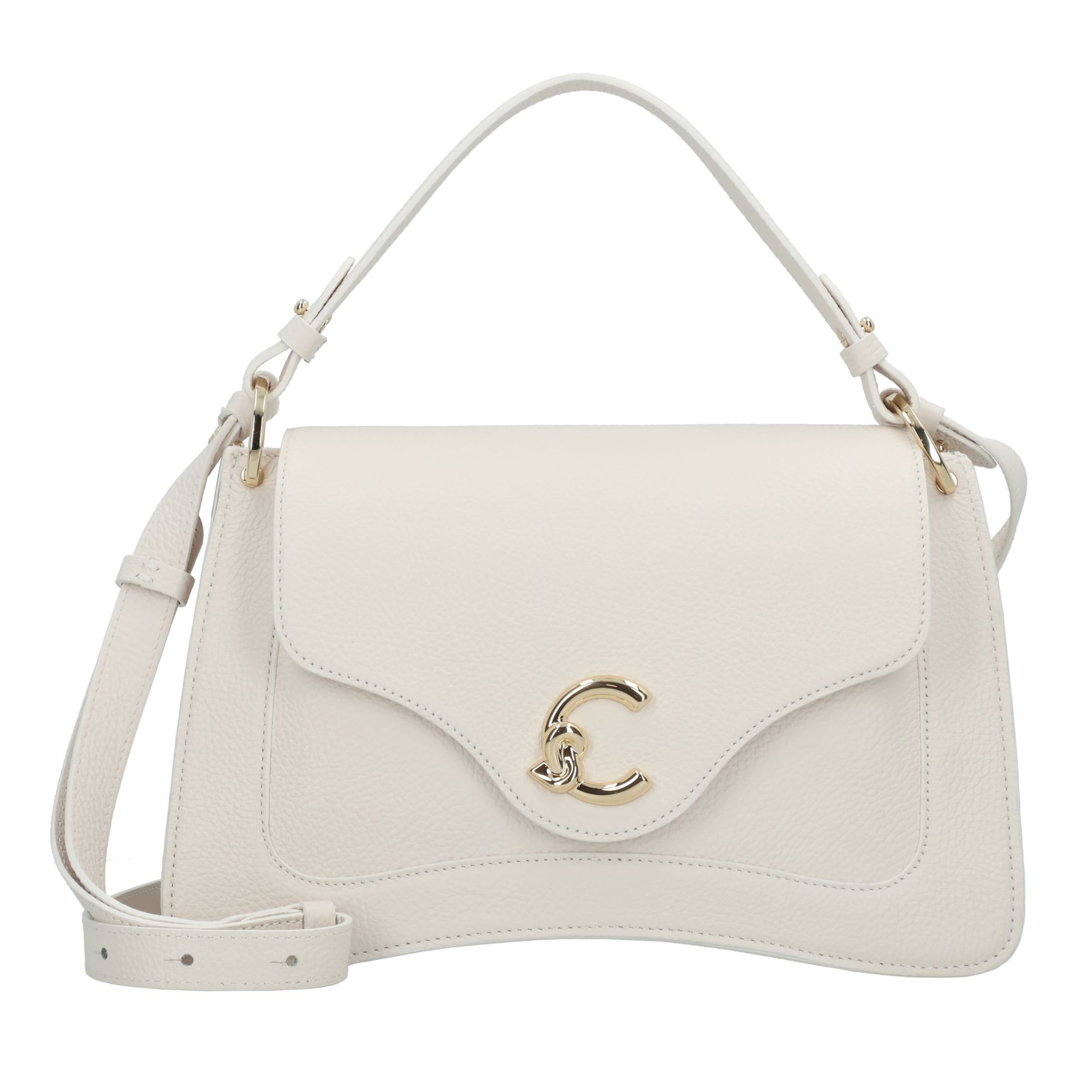 Sac à bandoulière 'Me' Coccinelle en blanc : devant