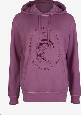 O'NEILL Sweatshirt in Purple: front