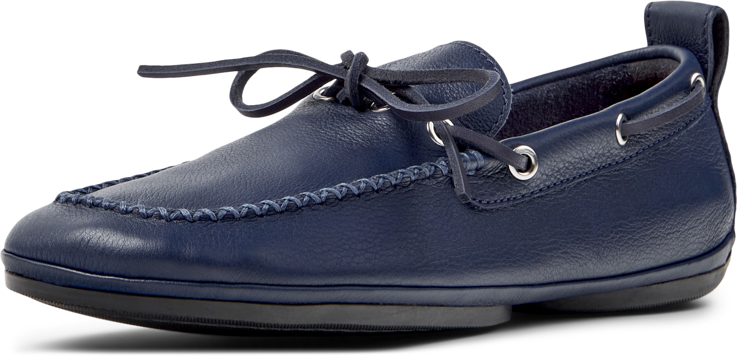 Mocassino 'Right Nina' di CAMPER in blu: frontale