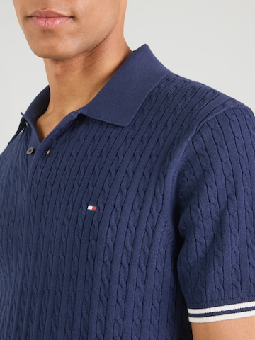 TOMMY HILFIGER Pullover in Blau