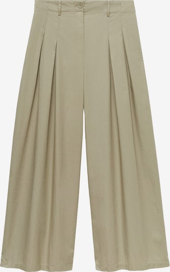 MANGO Hlače s naborima 'NOELIA' u kaki, Pregled proizvoda