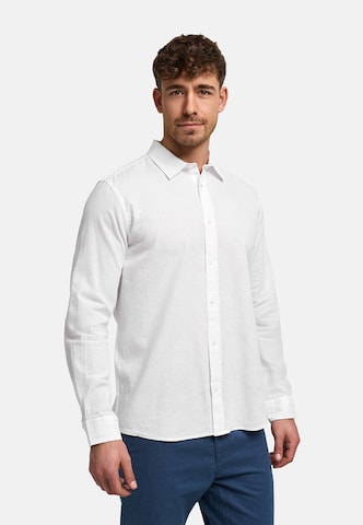 INDICODE JEANS Regular fit Business shirt 'Ceppo' in White