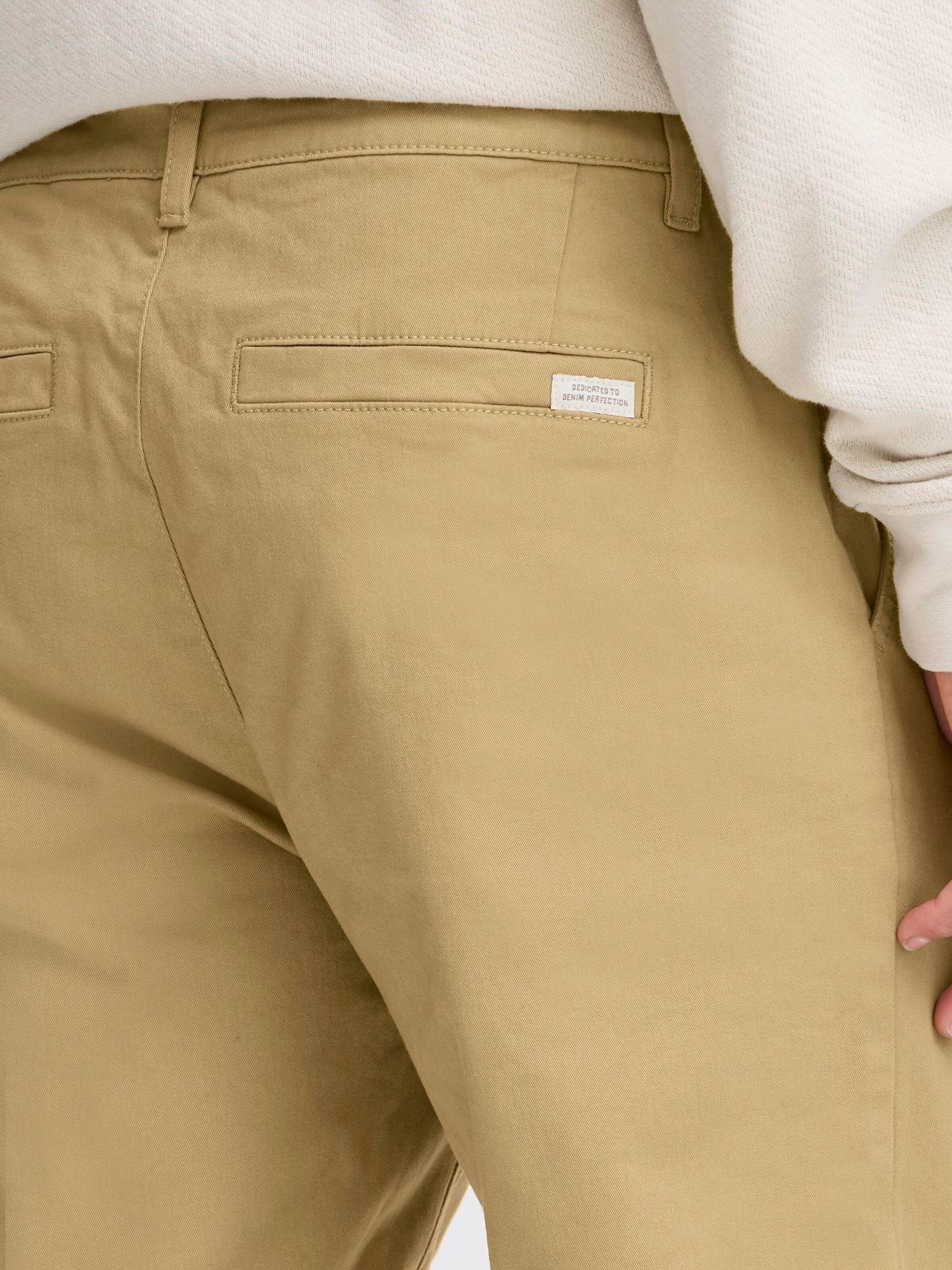 BLEND Loose fit Chino Pants 'Natan' in Sand | ABOUT YOU