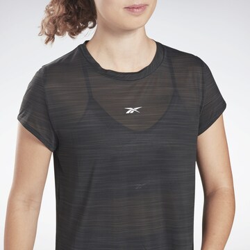 T-shirt fonctionnel Reebok en noir