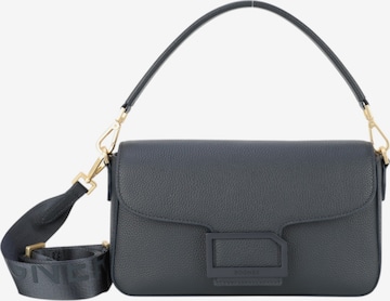 BOGNER Schoudertas 'Pontresina Neve Nera' in Blauw: voorkant