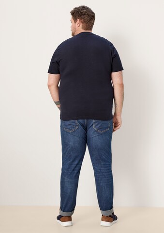 s.Oliver Men Big Sizes T-Shirt in Blau