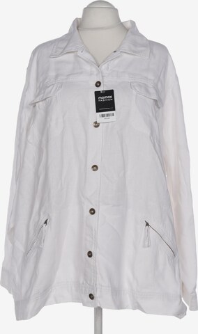 Ulla Popken Jacket & Coat in 9XL in White: front
