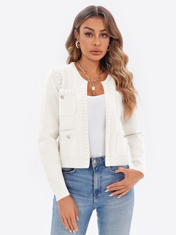Imily Bela Kardigan w kolorze biały: przód