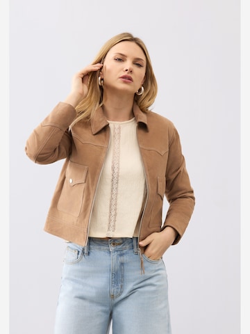 Bolongaro Trevor - Casaco meia-estação 'Freya Trucker' em castanho