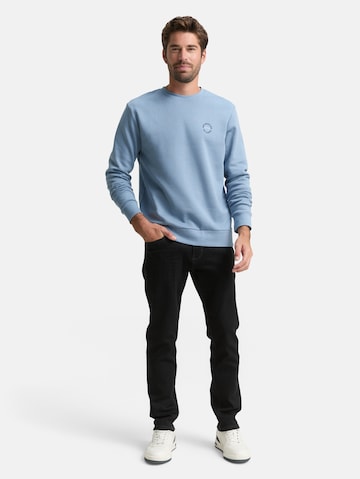 TOM TAILOR Sweatshirt in Blue