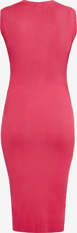 NAEMI Gebreide jurk in Roze