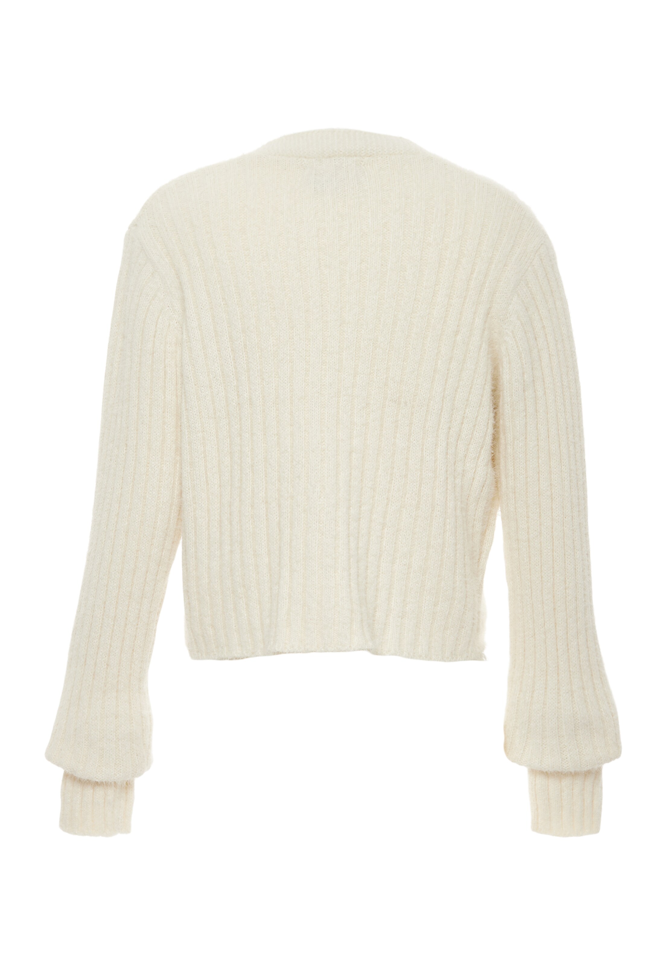 Poomi - Casaco de malha em branco