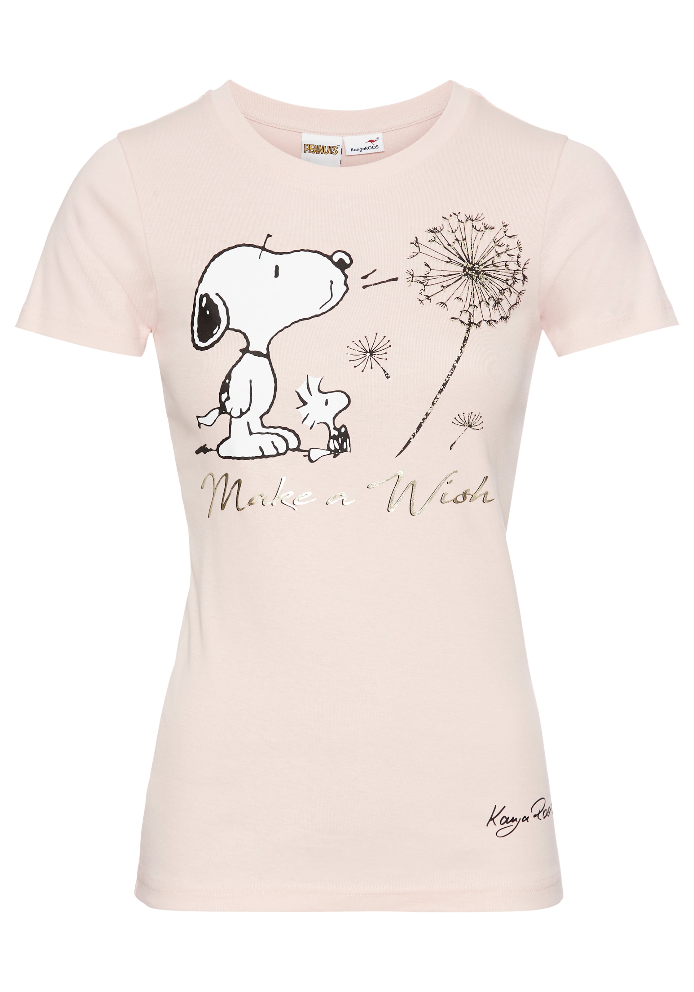 KangaROOS Shirt in Pink: front