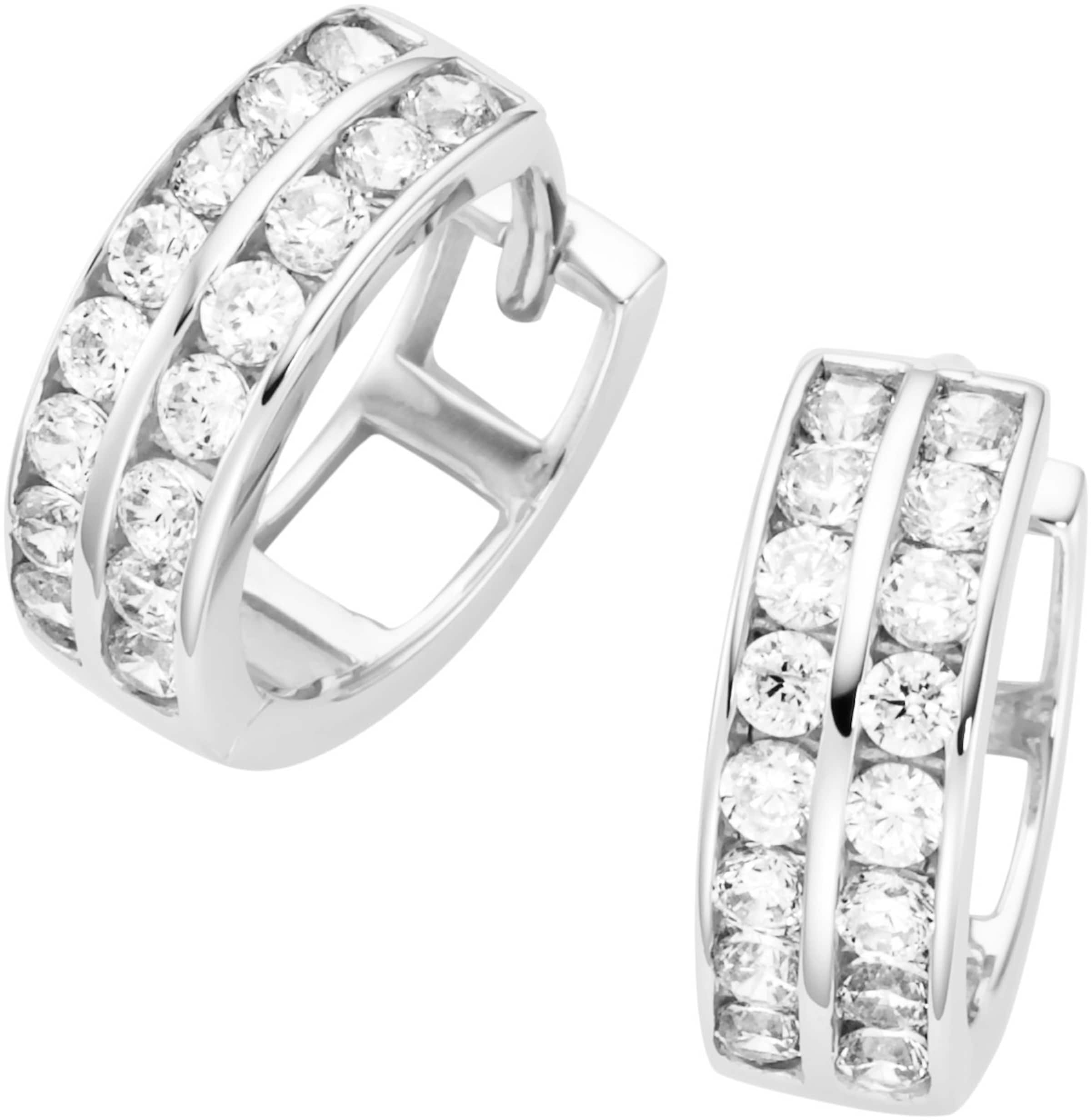 FIRETTI Ohrringe in Weiß: Vorderseite