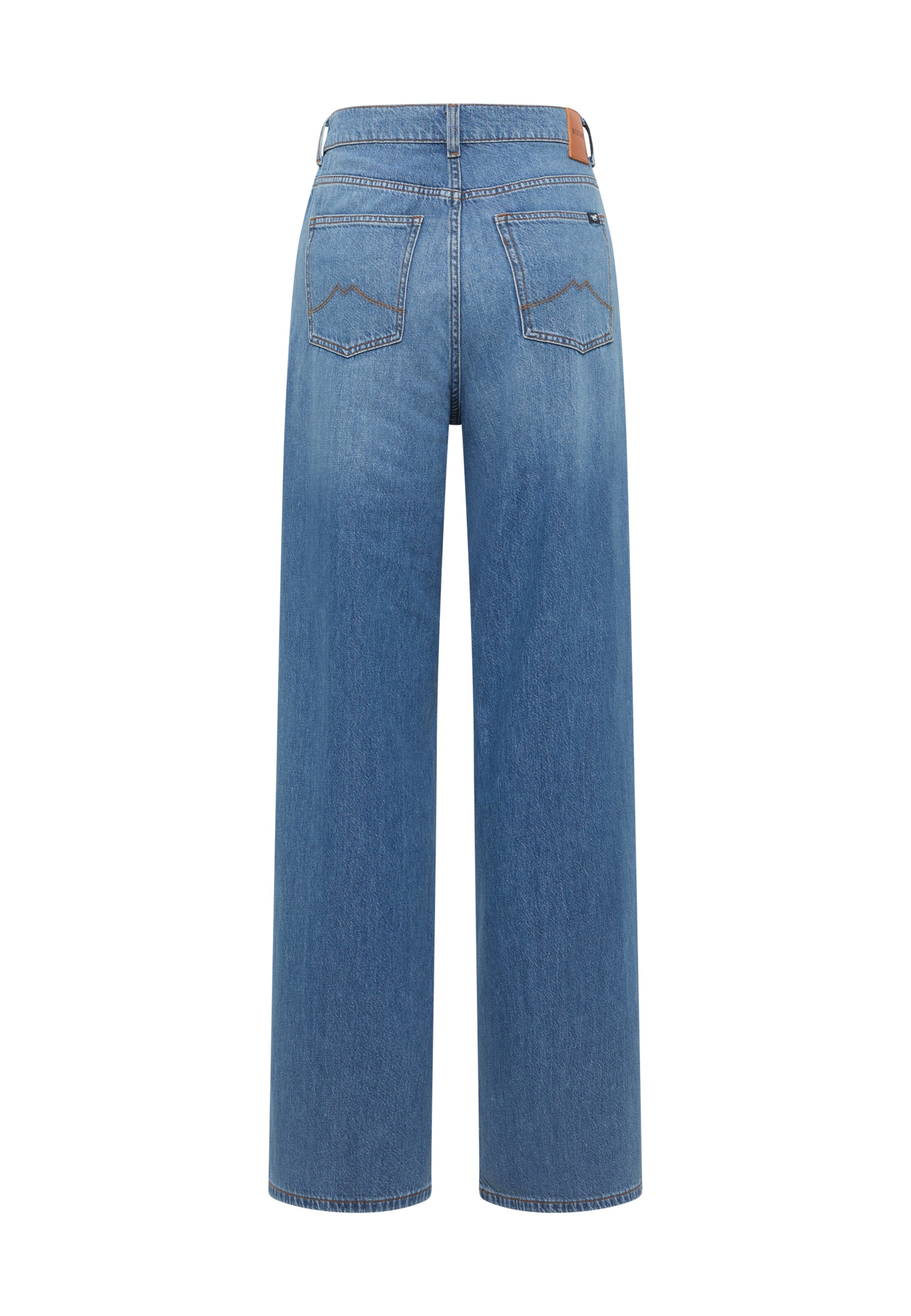 MUSTANG Wide Leg Jeans 'Luise' in Blau
