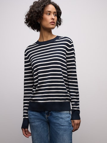 STREET ONE Pullover in Blau: Vorderseite
