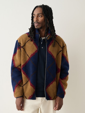 Next Fleecejacke in Braun: Vorderseite