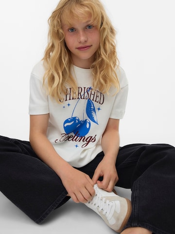 Vero Moda Girl - Camiseta 'VMYMA METTE' en blanco: frente